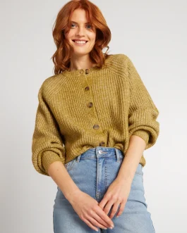 Chaqueta de punto grueso