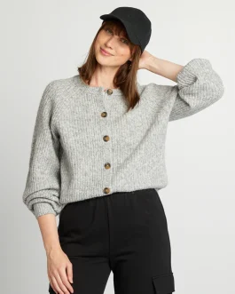 Chaqueta de punto grueso