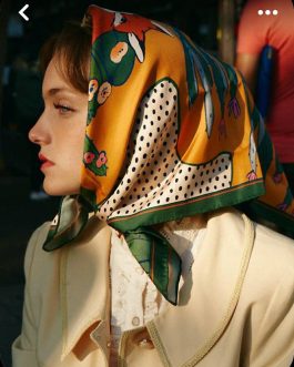 Pañuelo con estampado